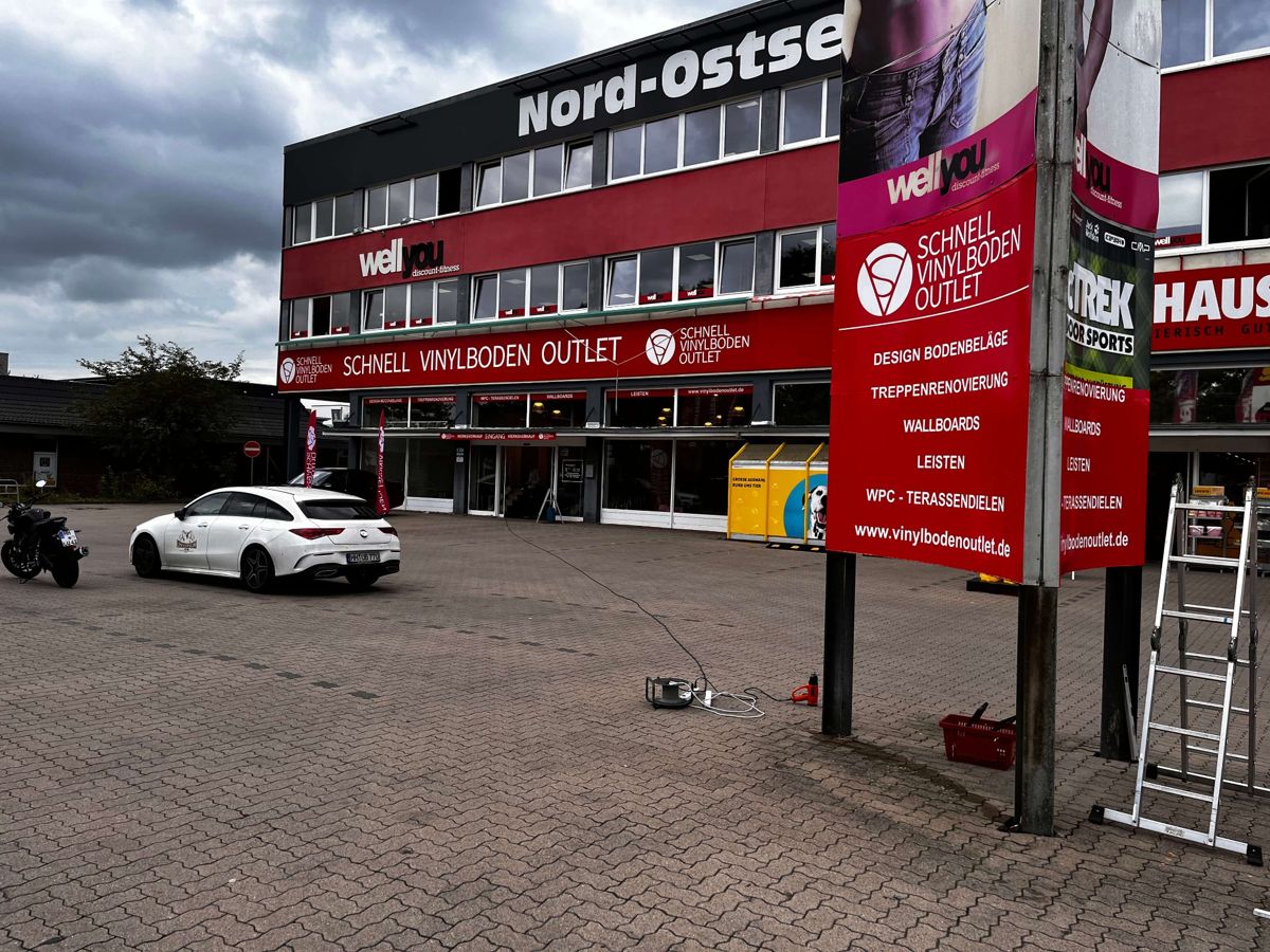 Aluminiumschild Hamburg