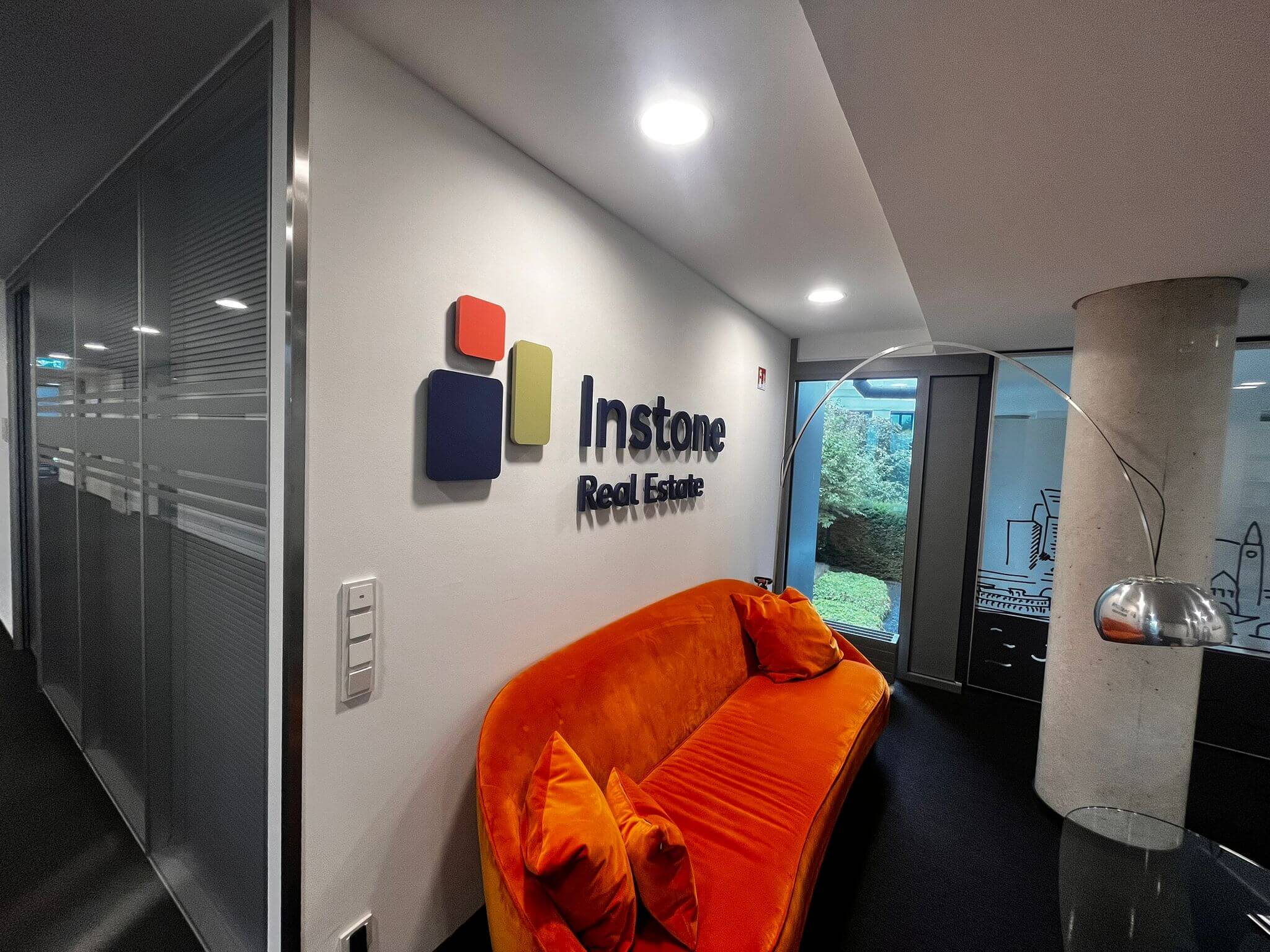 Lackierte Acrylbuchstaben