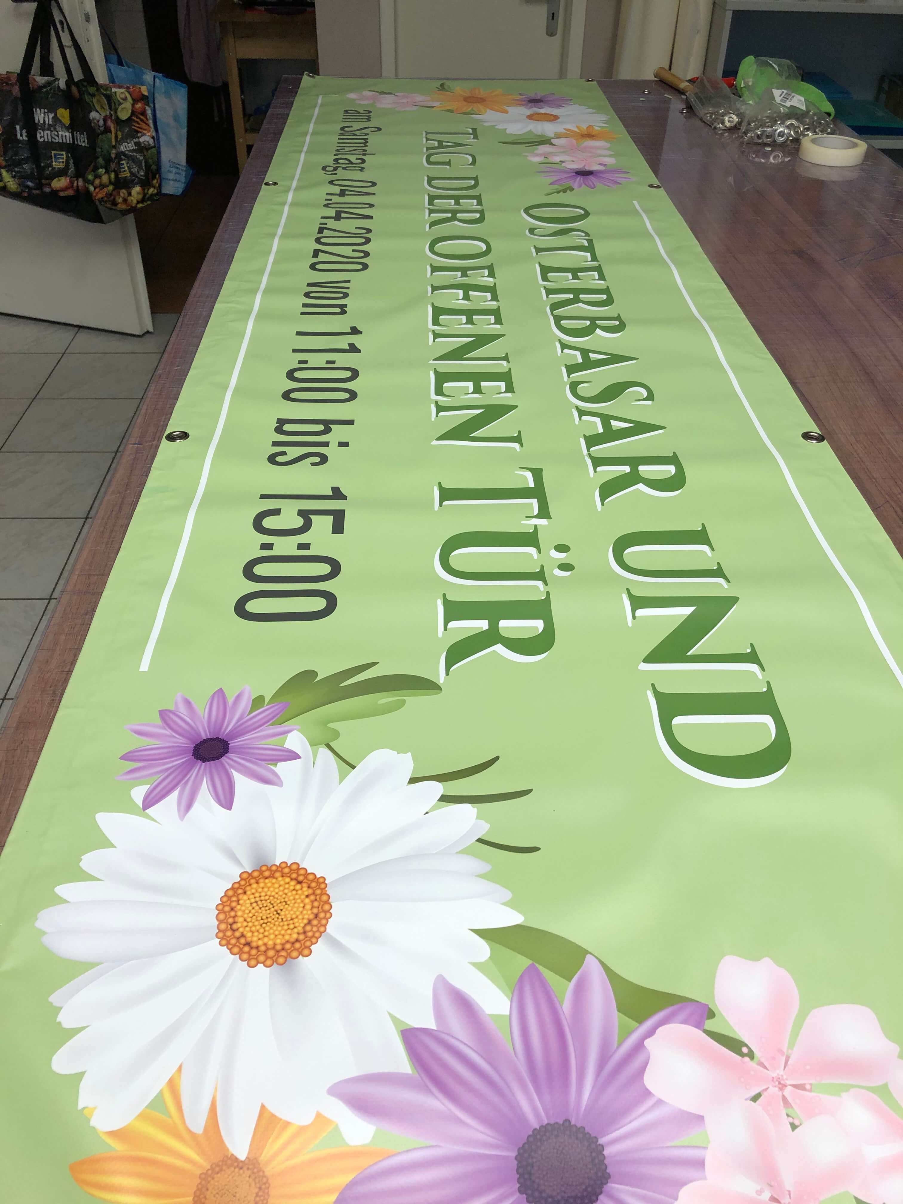 Mesh Banner winddurchlässig