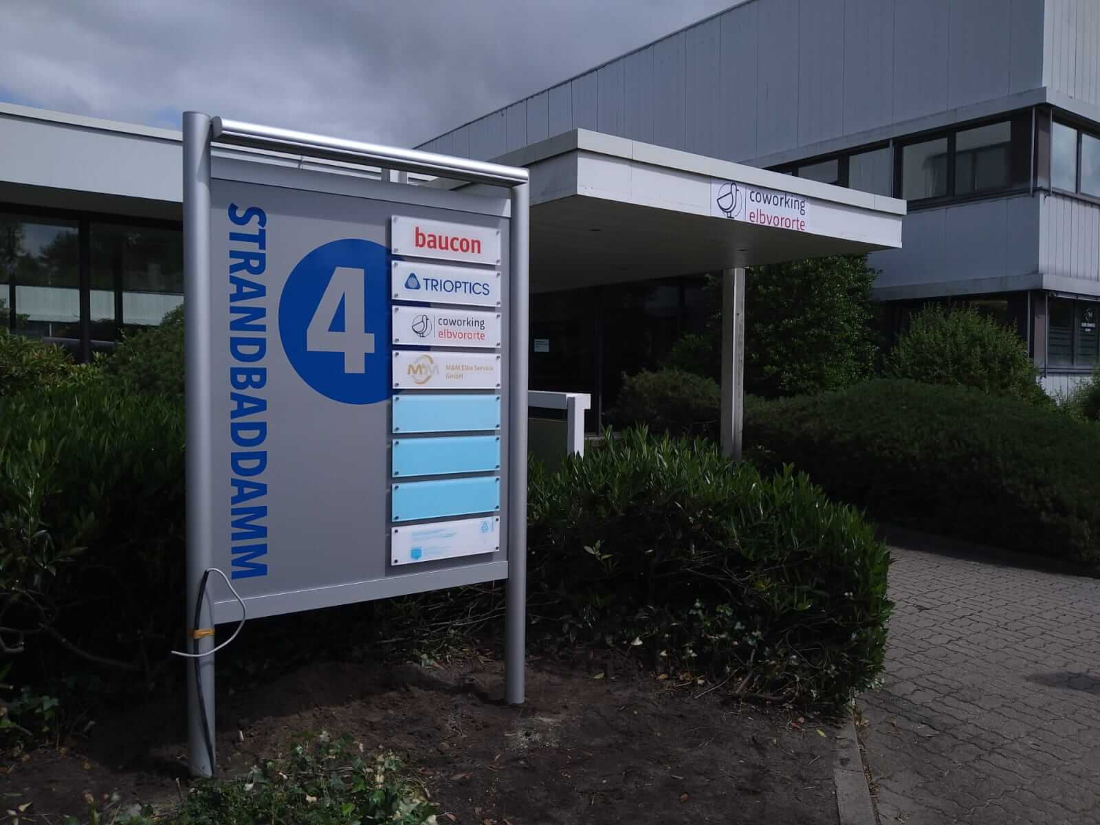 Werbeaufsteller Außen