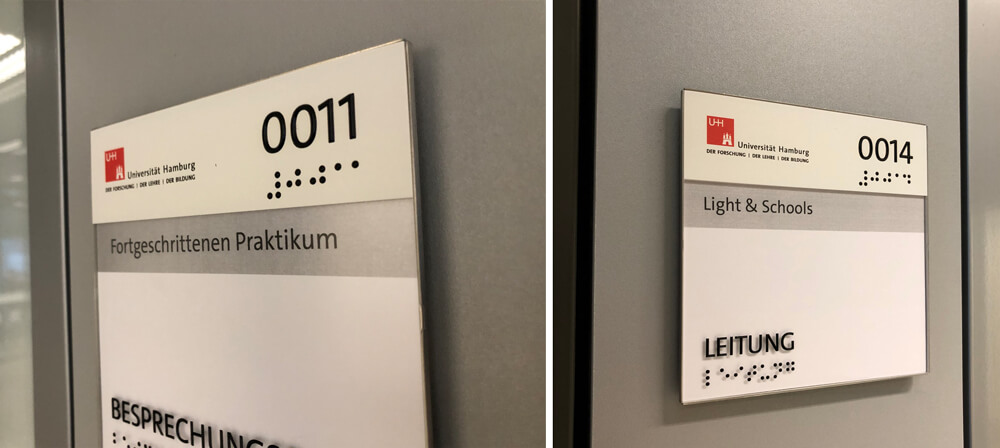 Raumschilder Hamburg